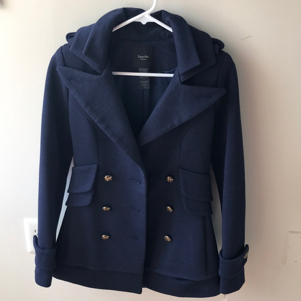 Navy Blue Smythe Coat